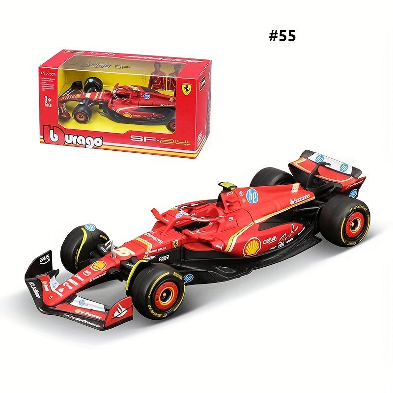 F1 2024 Scuderia Ferrari Racing SF24 1:43 Scale Model - The Toy Craze