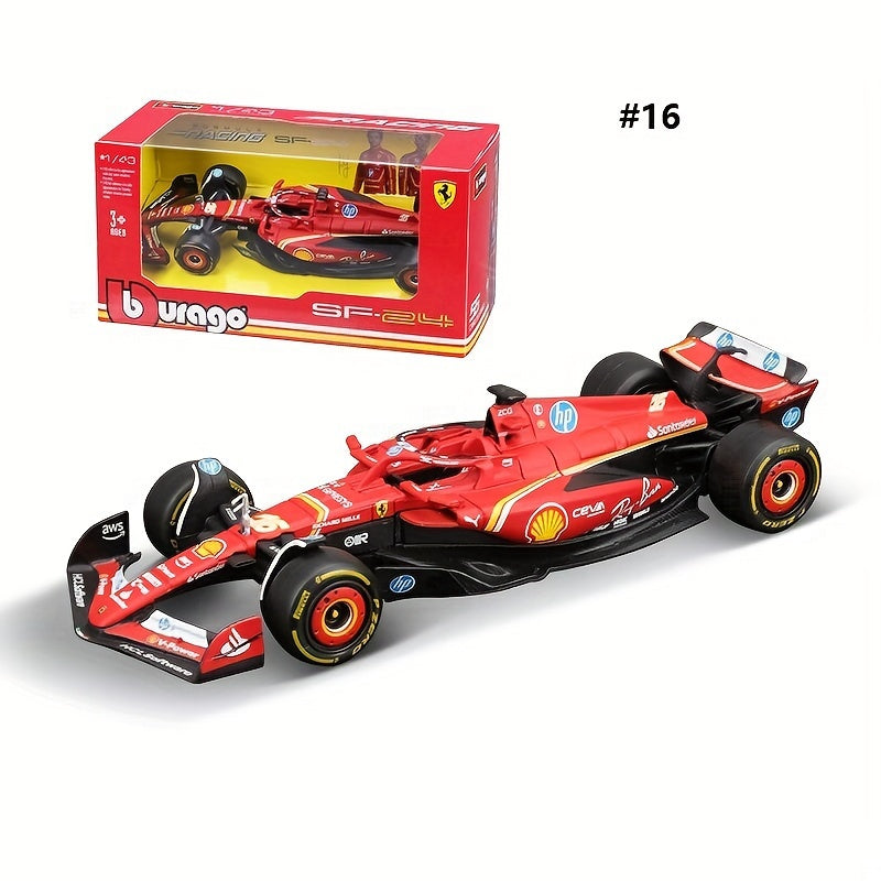 F1 2024 Scuderia Ferrari Racing SF24 1:43 Scale Model - The Toy Craze