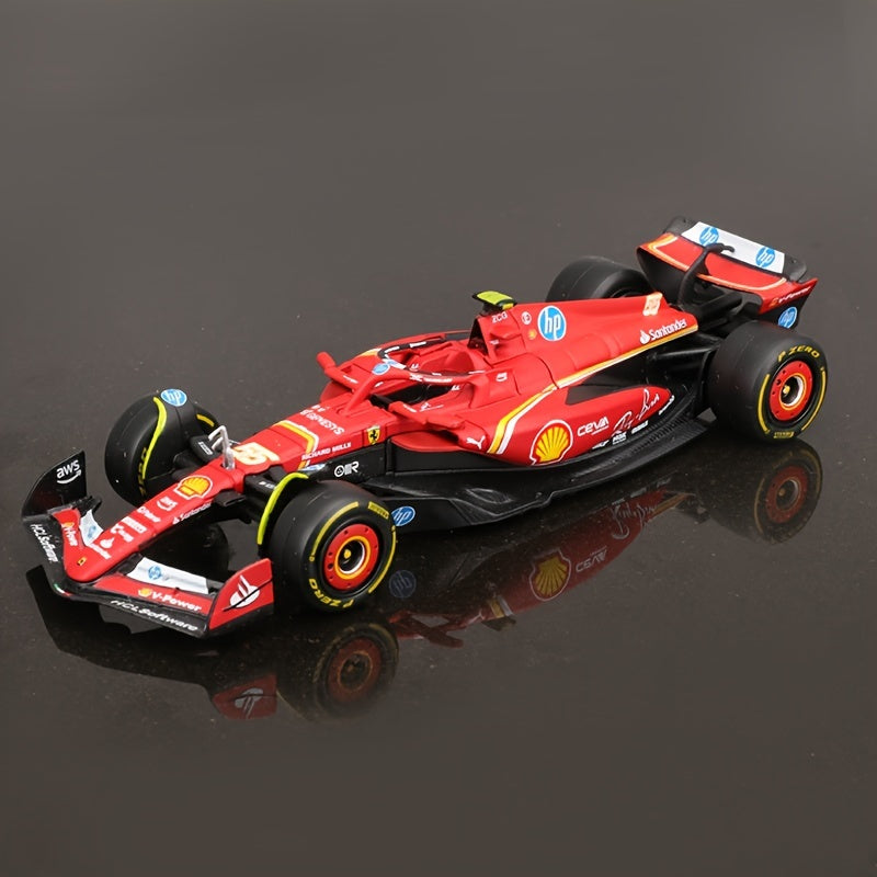 F1 2024 Scuderia Ferrari Racing SF24 1:43 Scale Model - The Toy Craze